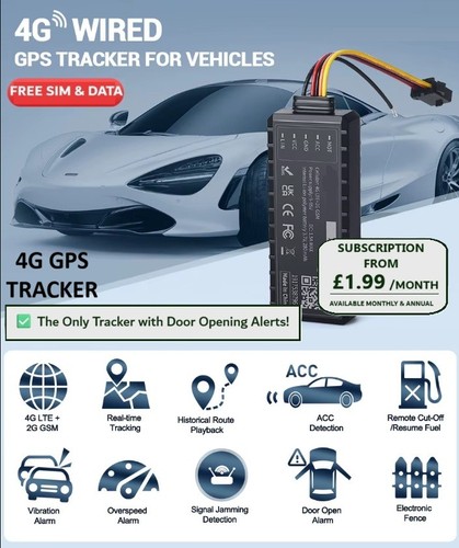Caravan camper taxi van - 4g, gps