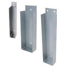 Gravel Board Clip Fence Panel