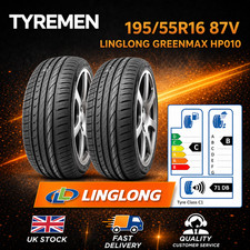 2 X New 195/55R16 87V XL