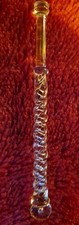 GLASS LACE BOBBIN - TWISTED