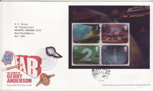 Stamps first day cover - gb,