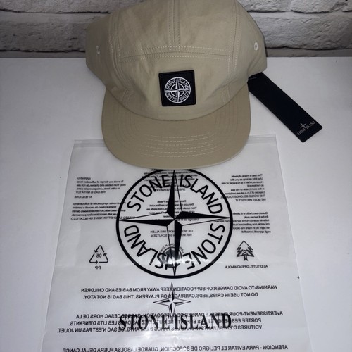 Mena stone island panel cap - stone,