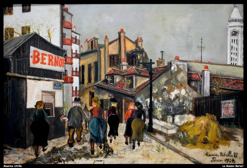 Maurice utrillo maison - maurice,