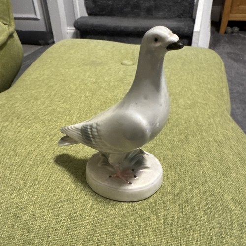 Vintage porcelain pigeon - vintage,