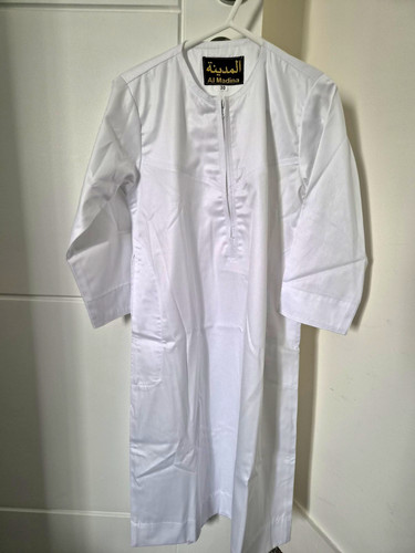 Madina boys thobe - boys', white