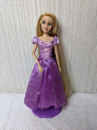 Rapunzel doll purple dress - doll, w/purple