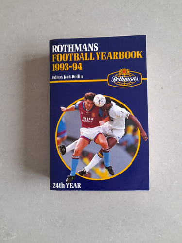 Rothmans football yearbook - rothmans,