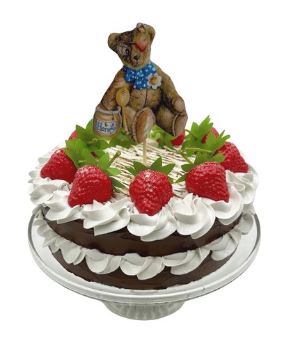 Teddy bear cake topper - bear,