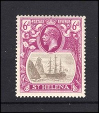 M27135 St Helena 1922 6d