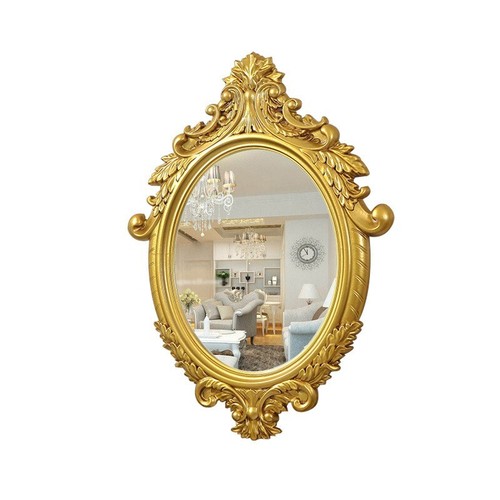Vintage wall bathroom mirror - wall,