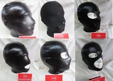 CATSUIT HOODS, SPANDEX WITH 5 OPTIONS, BDSM, Goth, Punk, Gimp, SM, Role Play