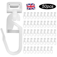 50x Curtains Hooks For MAN IVECO Rear Rail Truck DAF106 Gliders Runners