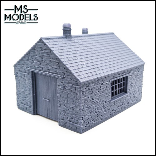 Narrow gauge engine shed - narrow,