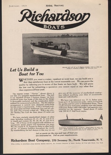 1924 richardson motor - 1924,