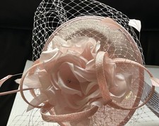 Jacque Vert Fascinator Pink