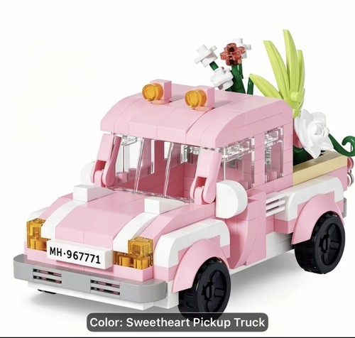 Creative pickup truck building - pickup,