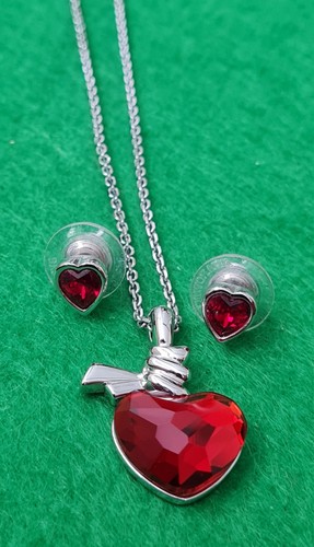 Swarovski ruby red heart - ruby,