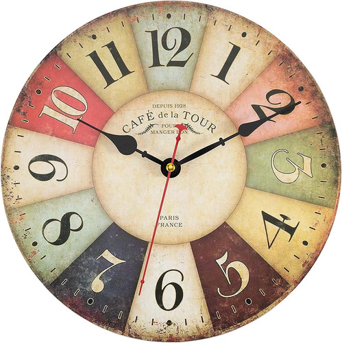 Vintage wall clock cm - vintage, clock,