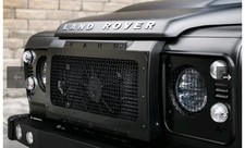 KAHN Front Grill With Stainless Steel Mesh for Land Rover Defender (1991-2016)