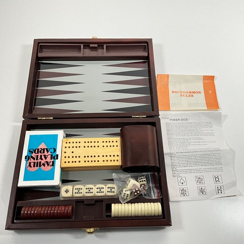 Backgammon cribbage poker dice - backgammon,