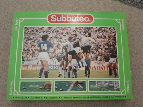 Subbuteo table football game - table, 2