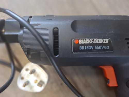 Black decker bd163v 550w - black+decker, 240v