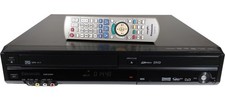 Panasonic DMR-EZ49V DVD VHS Player Recorder Freeview HDMI USB Remote See Video
