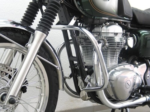 Crash bar protection bar