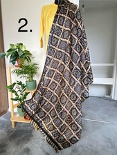 New Indian Pakistani Silk Bandhani Dupatta Multipurpose Scarf Eid Navratri Party