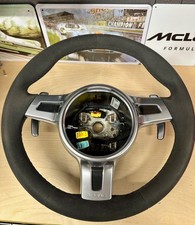 Porsche Sport Design Steering Wheel Alcantara PDK Sports Chrono
