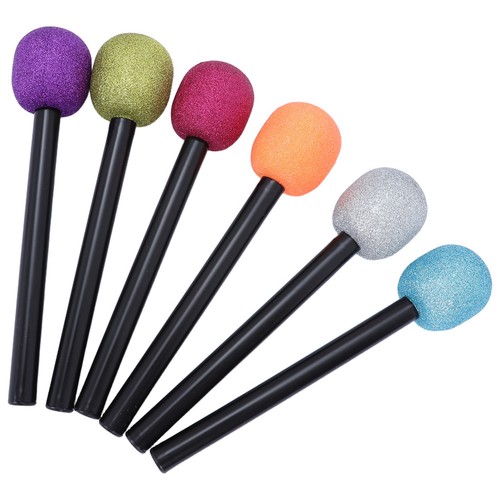 6pcs bling microphone prop - bling,