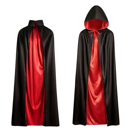 Hooded cloak robe medieval - hooded,