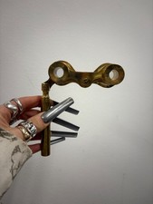 Vintage brass lorgnette opera