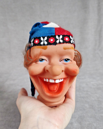 Vintage 1970s jester hand - jester,