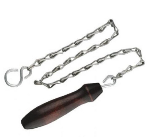 Galvanised toilet chain - galvanised,