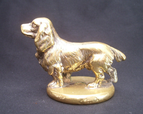 Vintage 1920s spaniel dog - vintage,