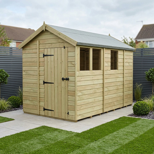 Apex shed single door - 9,