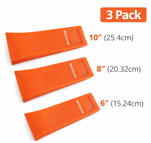 Quality felling wedge set - wedge, 3