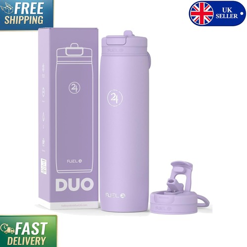 The duo water bottle - on-the-go,