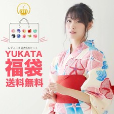 Women's Yukata 3-Piece Set