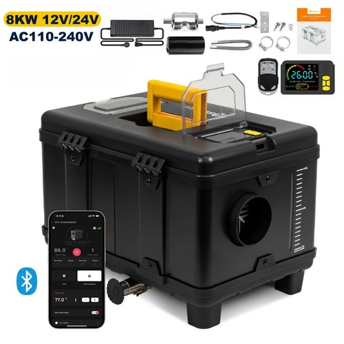 Diesel air heater - air, 8kw