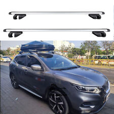 For Nissan Qashqai 48" Aluminium Car Roof Rack Rail Cross Bars Luggage Carrier