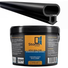 25 Meters UPVC Rubber Window