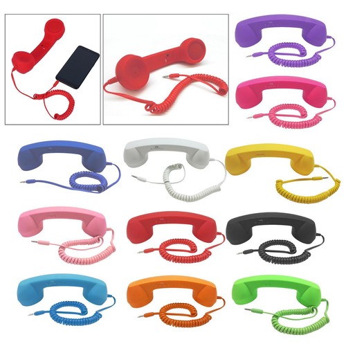 Retro telephone handset 5mm - retro,