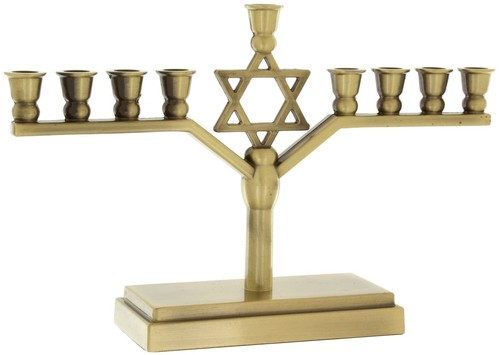 Hanukkah menorah branches - hanukkah,