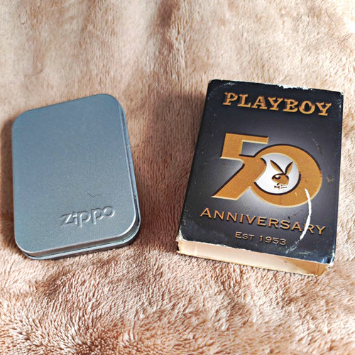 Zippo playboy 50th - playboy,