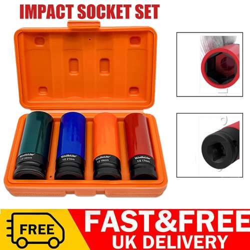 Impact wheel nut socket set - impact,