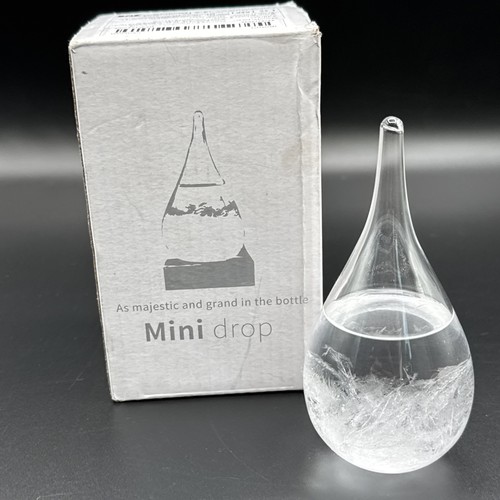 Storm glass weather predictor - glass,