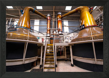 Whisky Distillery Framed Wall