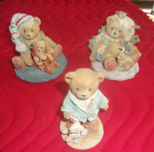 Cherished teddies lot - lot, (3)